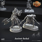 Ancient Jackal 3D-printed model